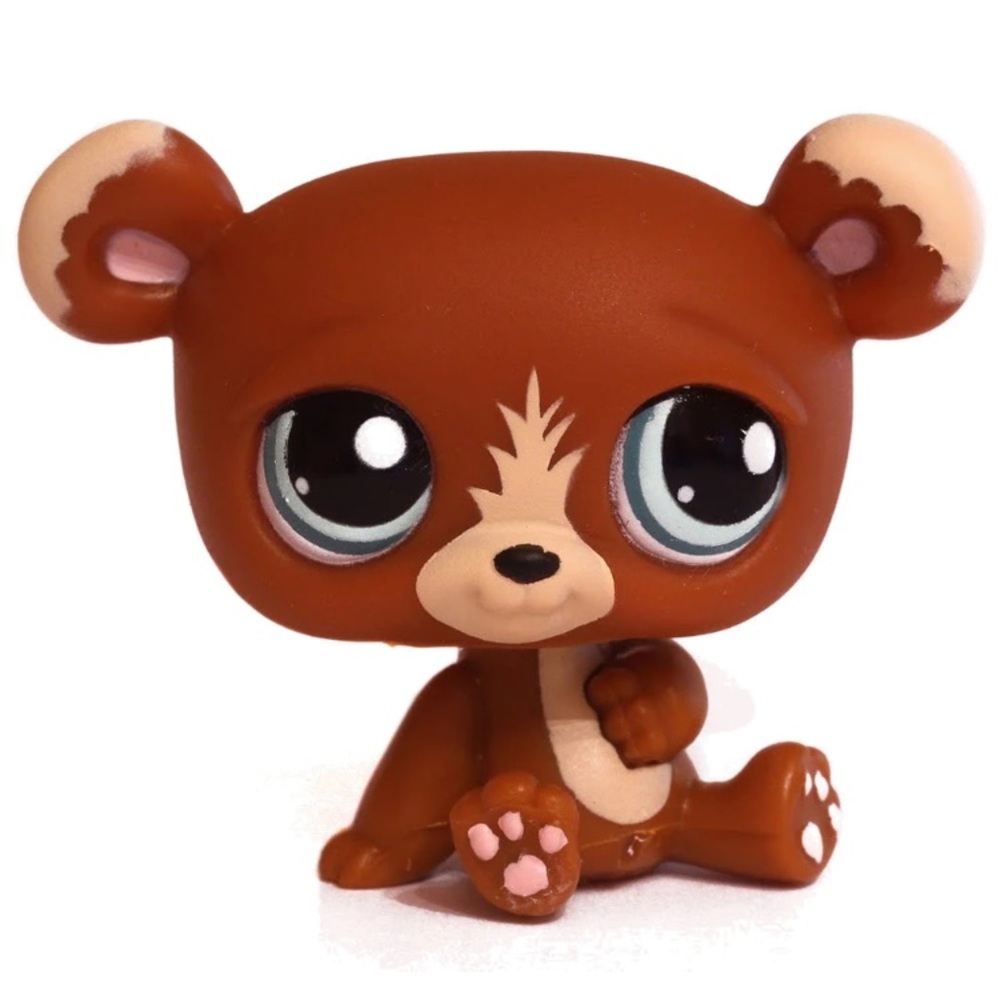 RARE Littlest Pet Shop Bear #1075 Gen 3